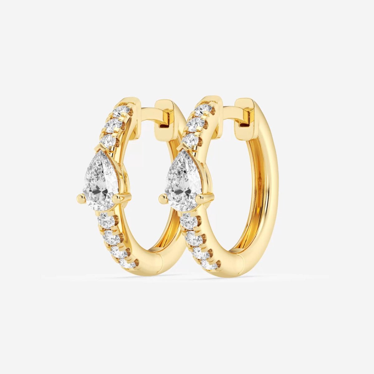 Aria - Delicate Marquise Details Earrings