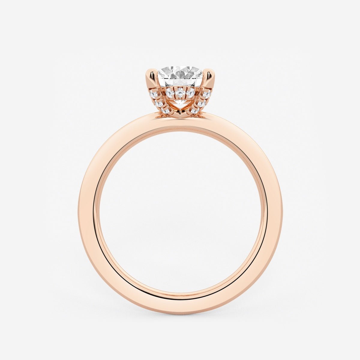 Eleanor - Hidden Halo Design Engagement Ring