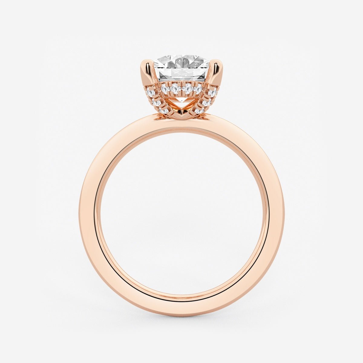 Eleanor - Hidden Halo Design Engagement Ring