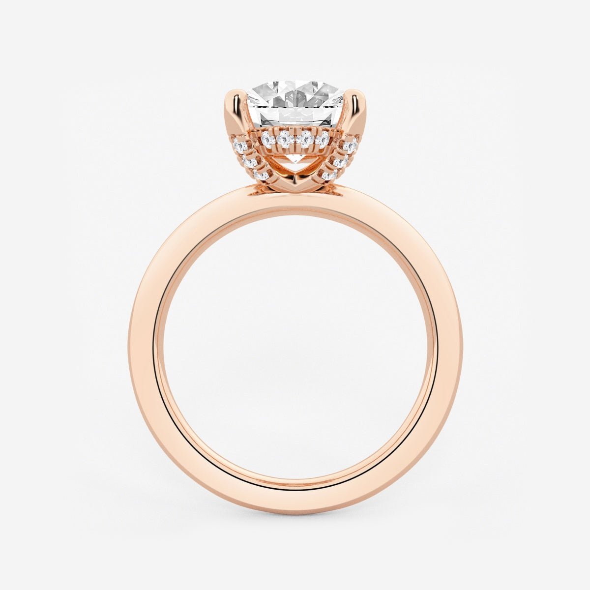 Eleanor - Hidden Halo Design Engagement Ring