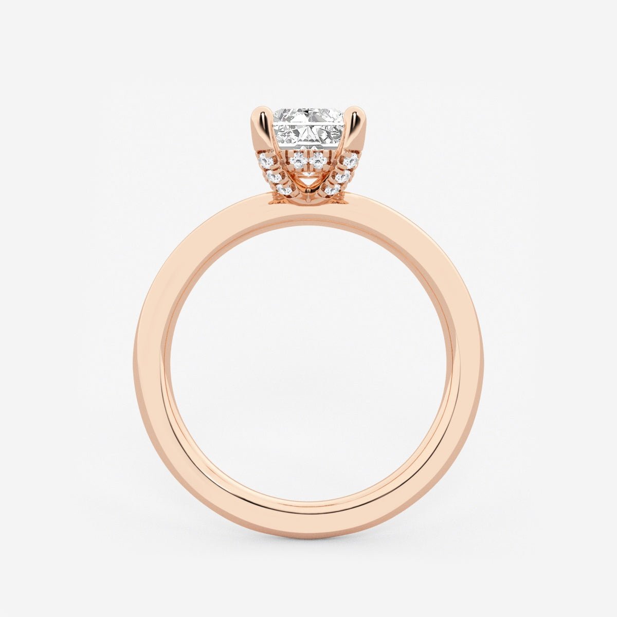 Eleanor - Hidden Halo Design Engagement Ring