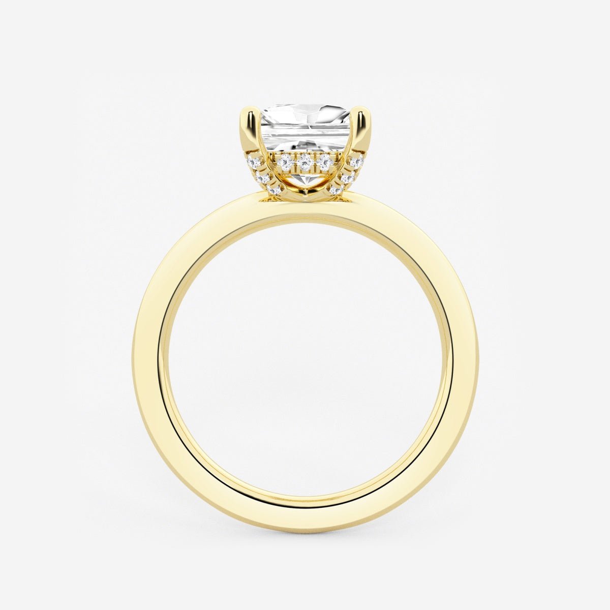 Eleanor - Hidden Halo Design Engagement Ring